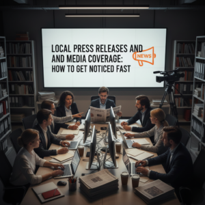 Local Press Releases and Media Coverage: How to Get Noticed Fast