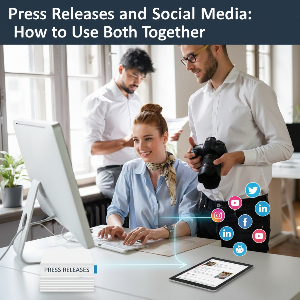 Press Releases and Social Media: How to Use Both Together