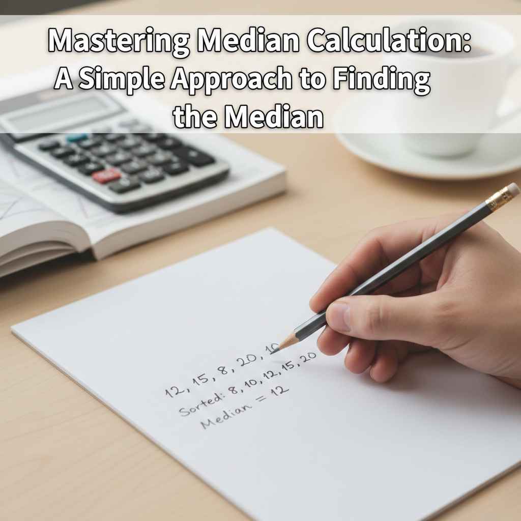 Mastering Median Calculation: A Simple Approach to Finding the Median