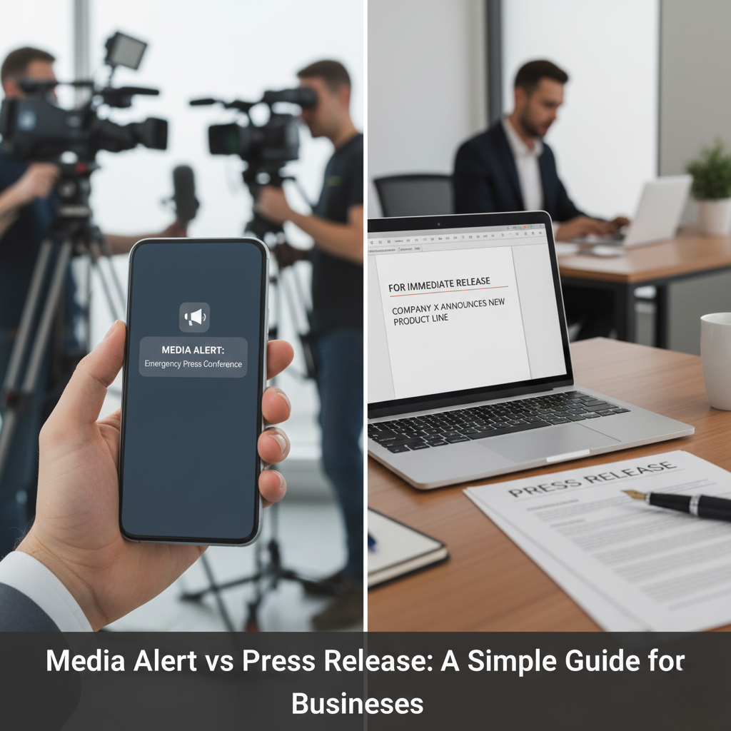 Media Alert vs Press Release: A Simple Guide for Businesses