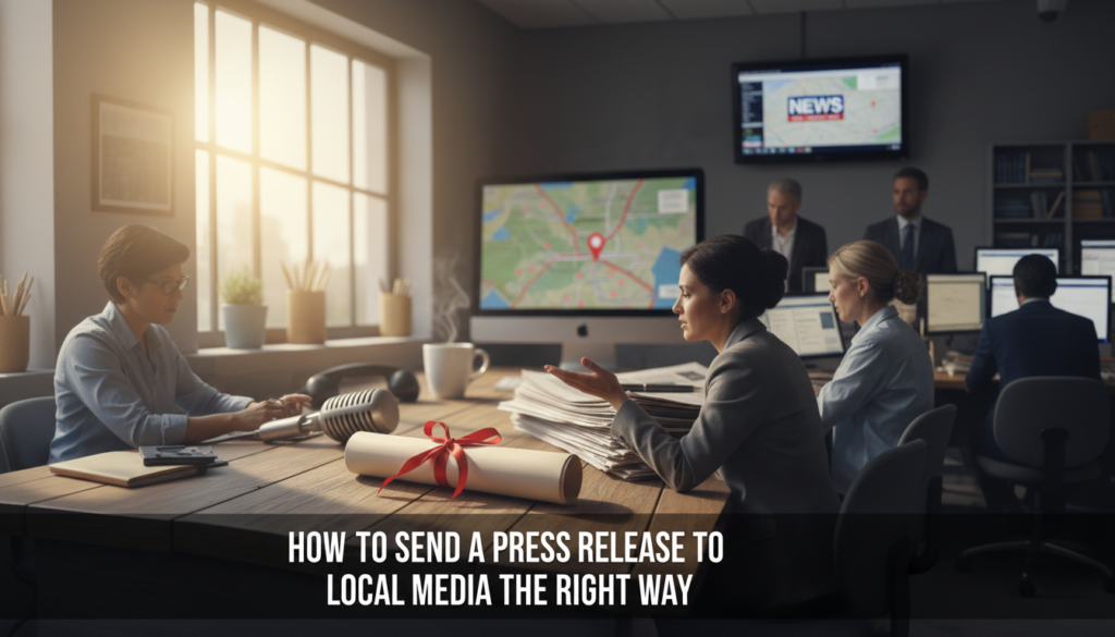 How to Send a Press Release to Local Media the Right Way