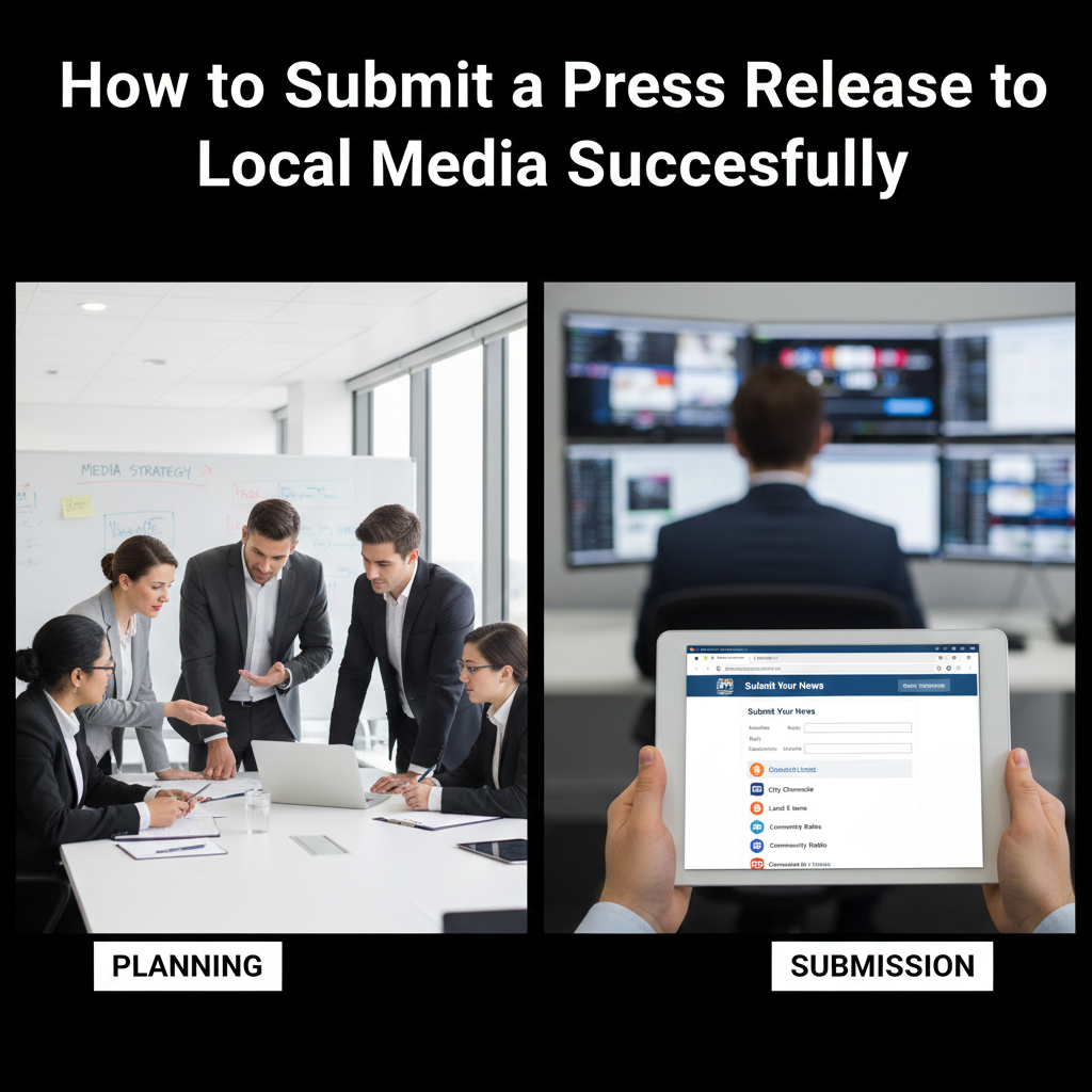 How to Submit a Press Release to Local Media Successfully