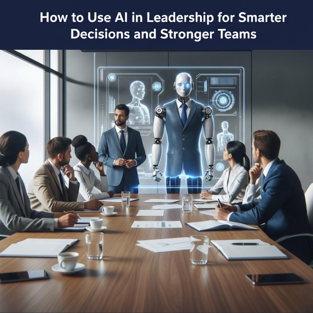 How to Use AI in Leadership for Smarter Decisions and Stronger Teams