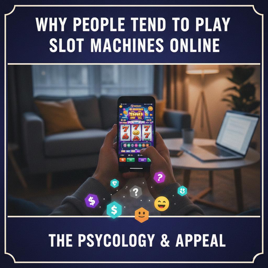 Why People Tend to Play Slot Machines Online