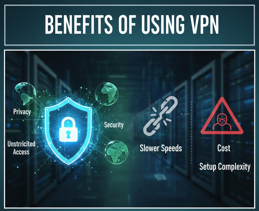 Benefits of Using VPN Advantages and Disadvantages