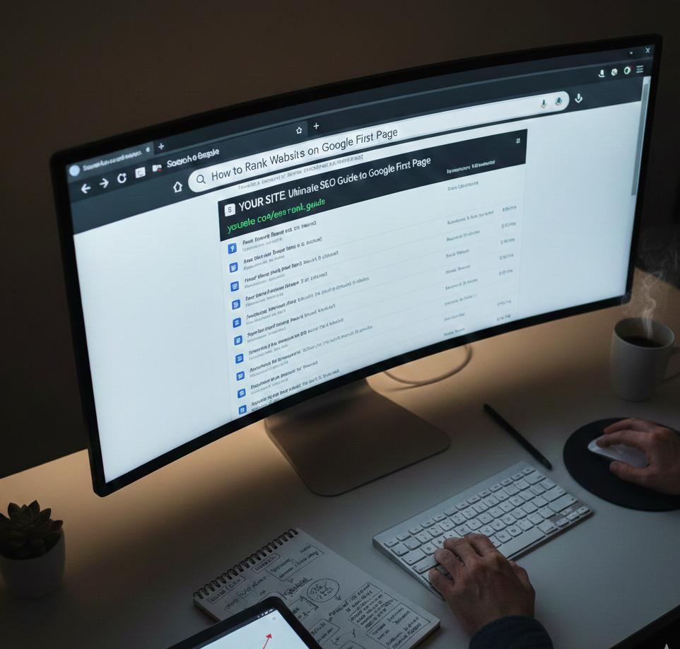 How to Rank Website on Google First Page