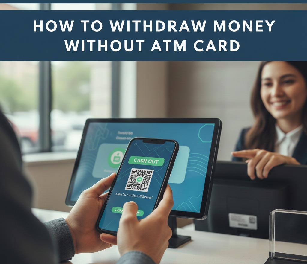 how to withdraw money without atm card