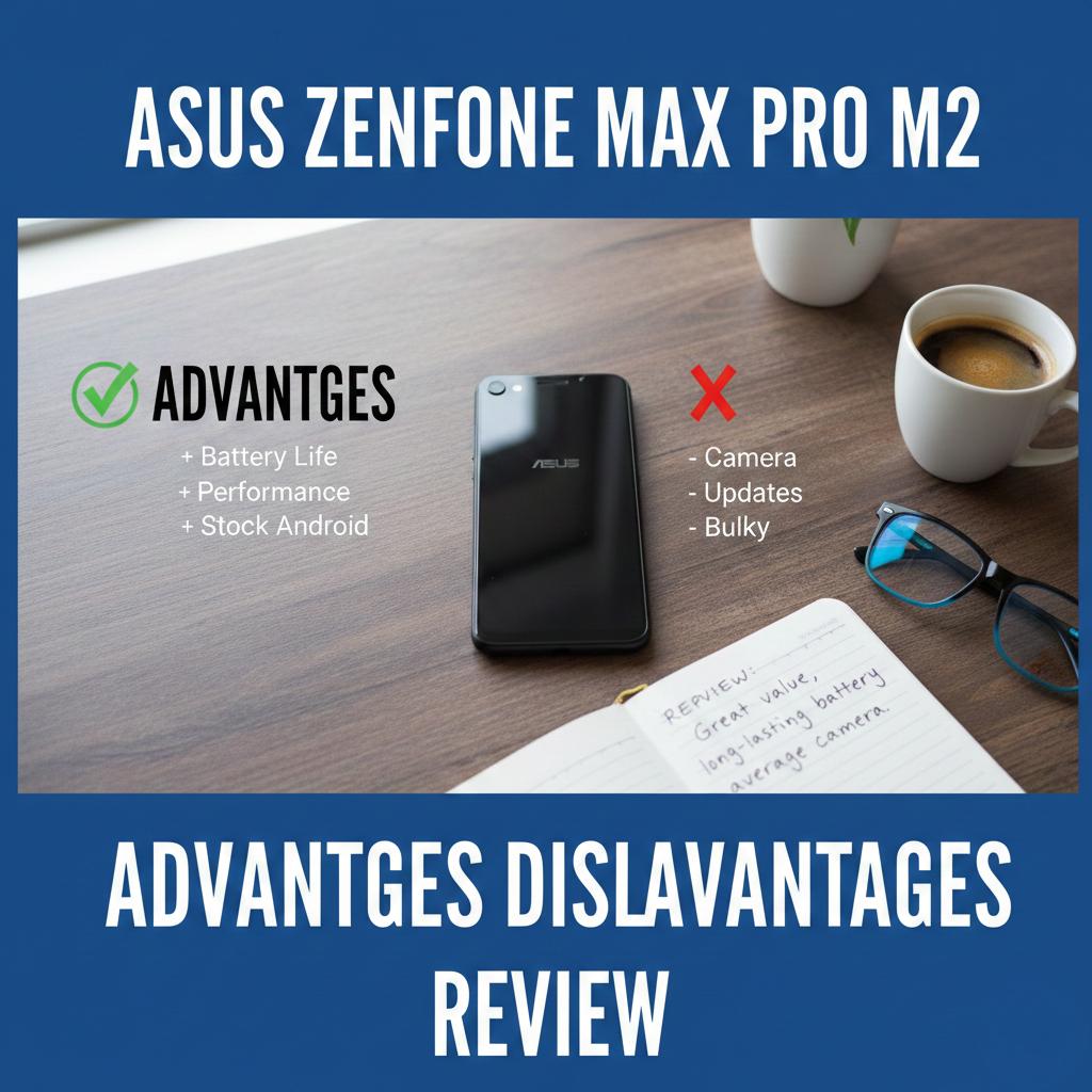 Asus Zenfone Max Pro M2 Advantages, Disadvantages, and Review