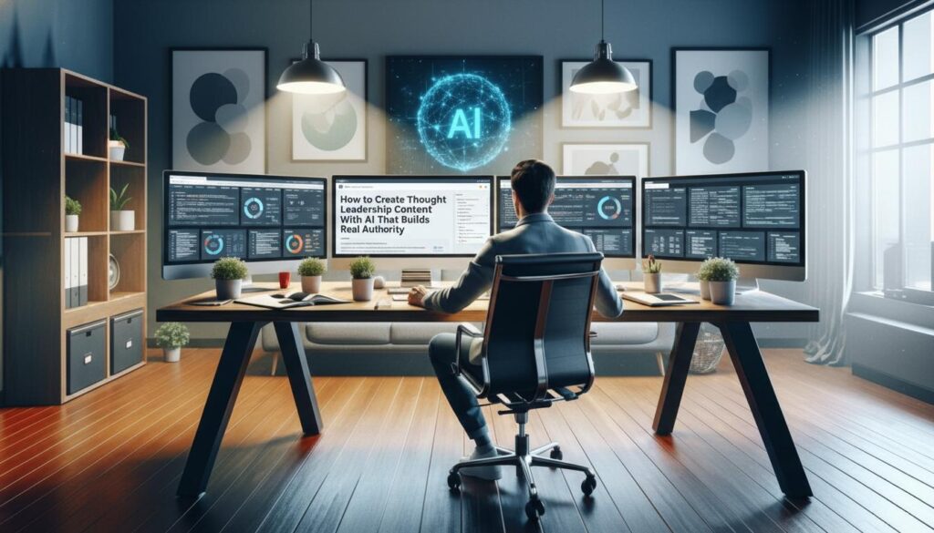 How to Create Thought Leadership Content With AI That Builds Real Authority